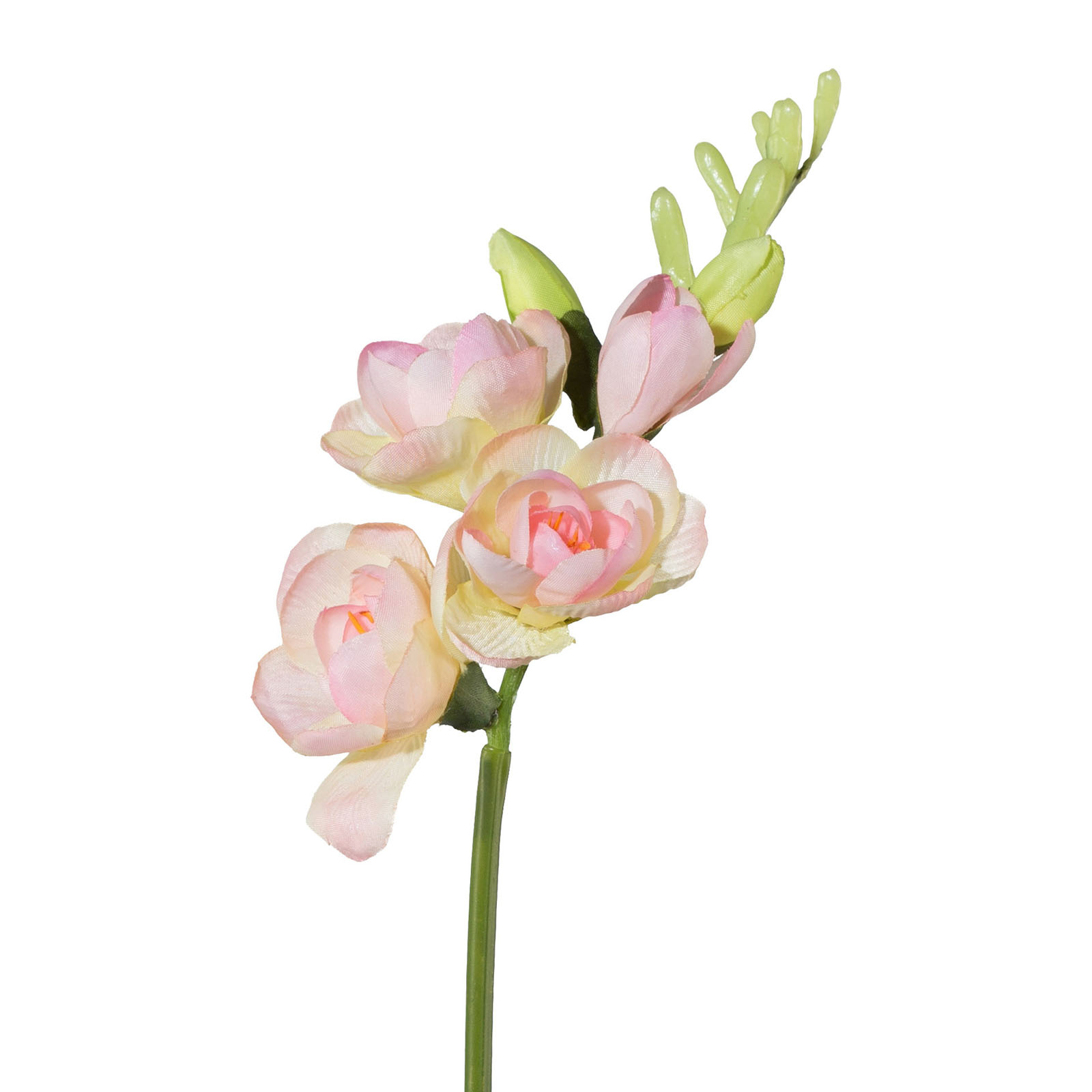 Seidenblume Kunstblume Freesie Rosa täuschend cm 50 echt