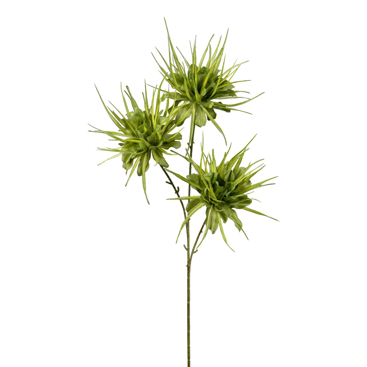Kunstblume Blatt-Kaktee Epiphyllum mit cm 3 Grün 73 Blüten